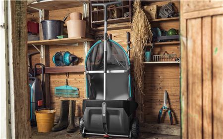 Gardena Recogedor de Hojas con Ruedas